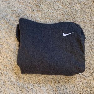Nike Grey Cowl Neck Hoodie